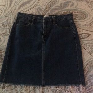 Jean skirt